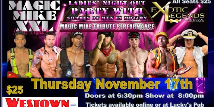 All Male Revue – Ladies Night Out with the  Magic Mike Tribute Performance